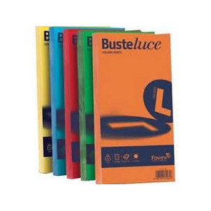 Buste Rismaluce 11x23 90gr. verde 25pz