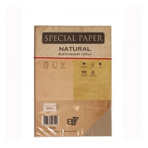 Buste Special Paper Natural desert 120gr 16x23 25pz