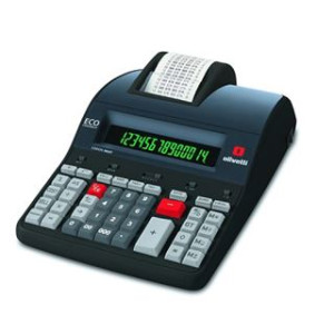 Calcolatrice scrivente Olivetti Logos 904T termica silenziata
