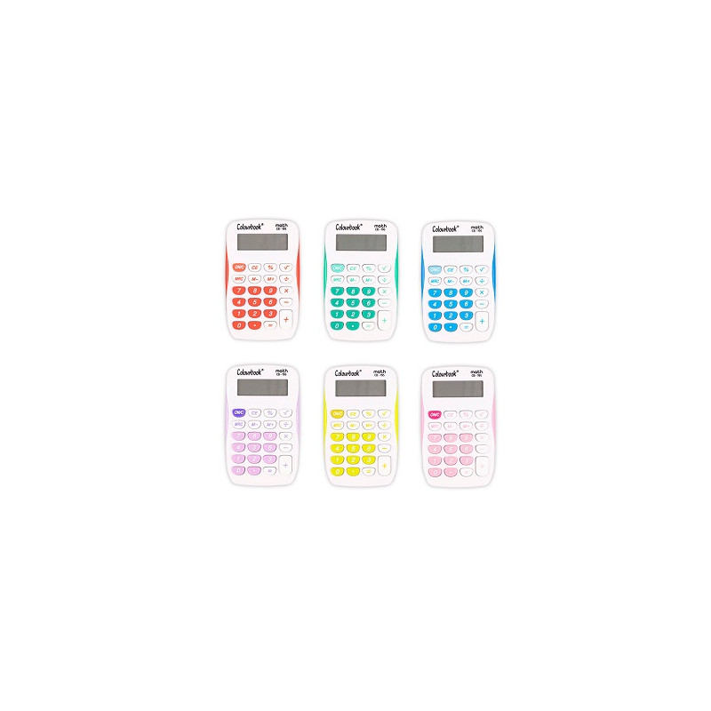 Calcolatrice tascabile  colourbook