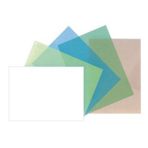 Acetati Copertine in PVC A4 180 micron per rilegare 100fg blu