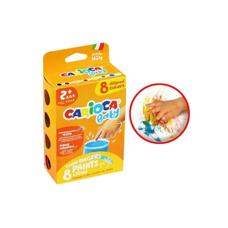 Colori a dita Carioca baby