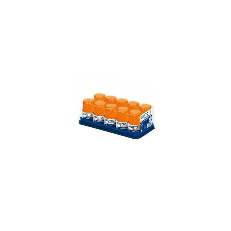 Colori acrilici giotto decor glossy da 50ml arancio