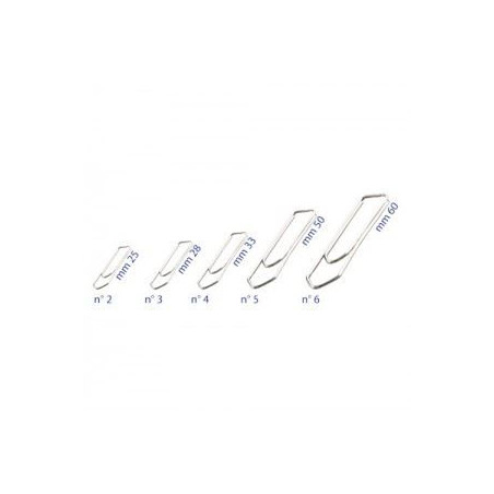 Fermagli n.3 100pz SAMO Leone
