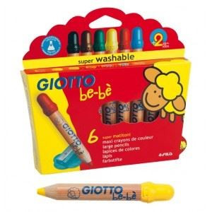 Giotto bebè Super matitoni a 6