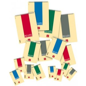 Notes spirale A4 bianco 60fg Pignastyl