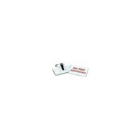 Porta badge rigido 60X30mm