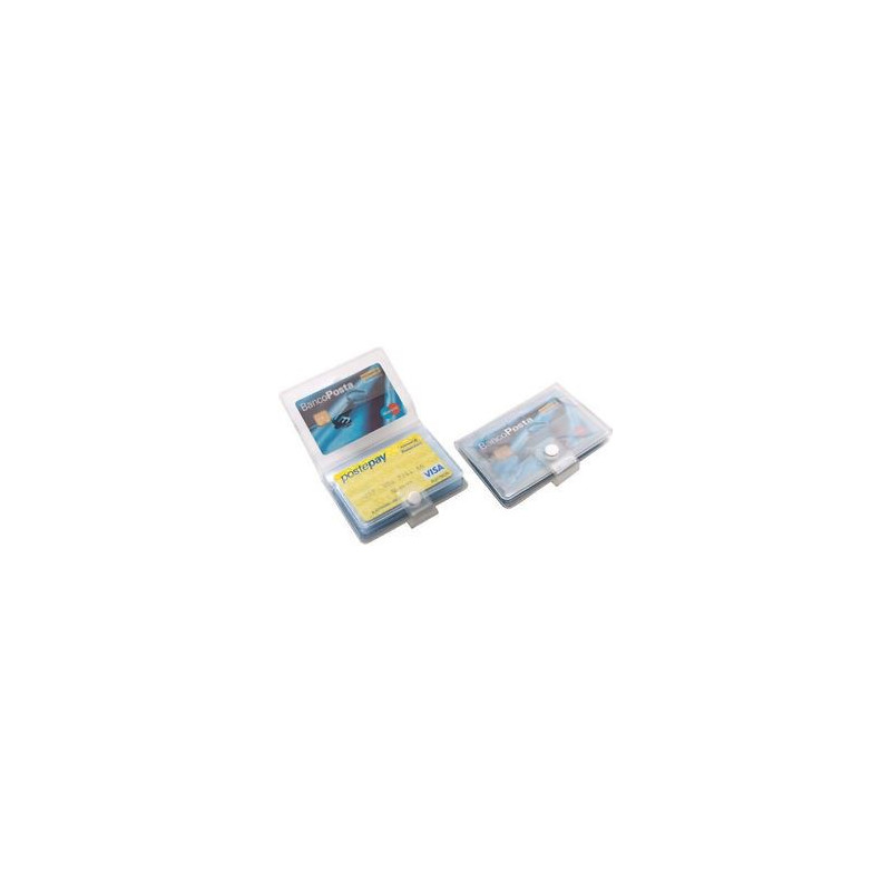 Porta card / tessere 24 tasche a libro