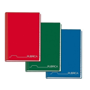 Rubrica cartonata A4 96fg 1 Rigo