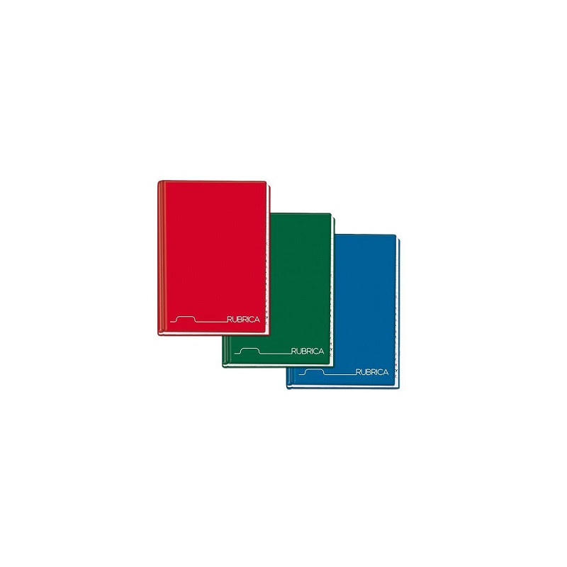 Rubrica cartonata A4 96fg 1 Rigo