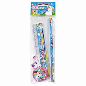 Set cancelleria Unicorno 4pz