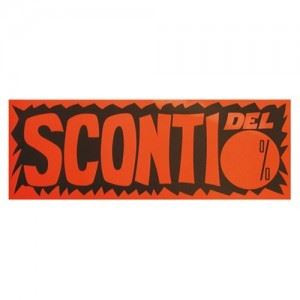 Striscioni in carta SCONTI 23X100