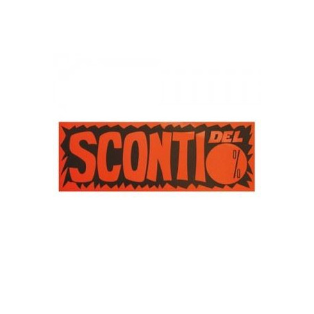 Striscioni in carta SCONTI 23X100