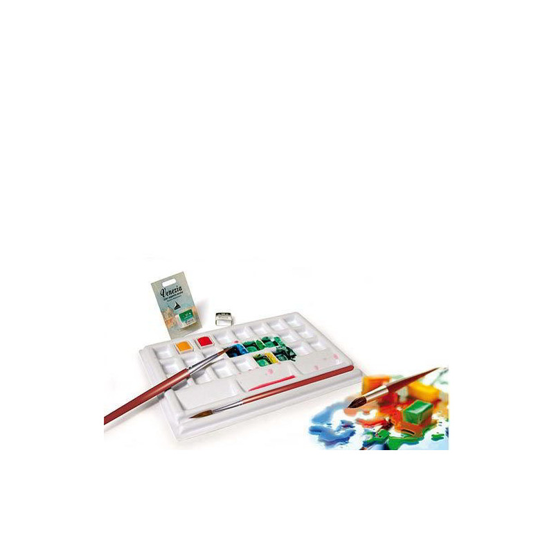 Tavolozza plastica cm 15x22.5