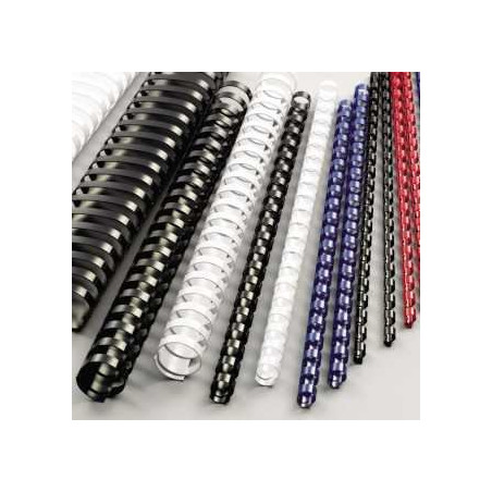 Anelli in plastica 51mm nero 50pz