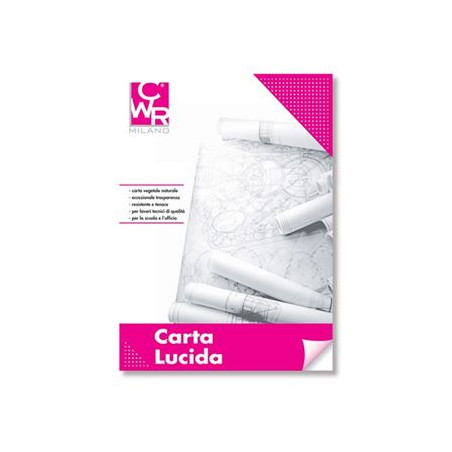 Blocco carta lucida 50x70 50fg