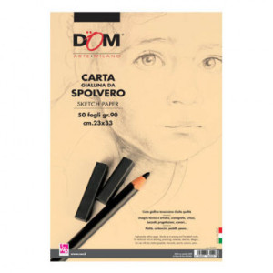 Blocco carta spolvero 23x33 50fg
