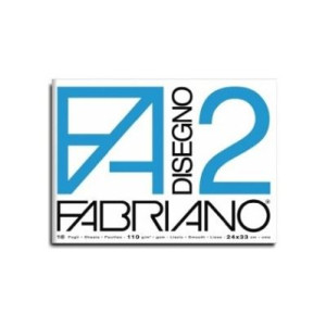 Blocco da disegno F2 20fg 2434 SQUADRATO