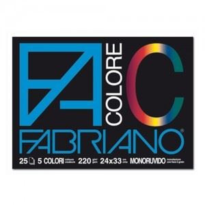 Blocco da disegno Fabriano colore 24x33