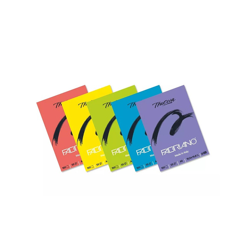 Book Traccia A6 55gr 150fg Blocco da disegno Fabriano