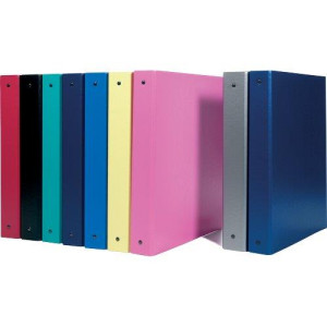 Cartella 2 anelli Europa colore blu