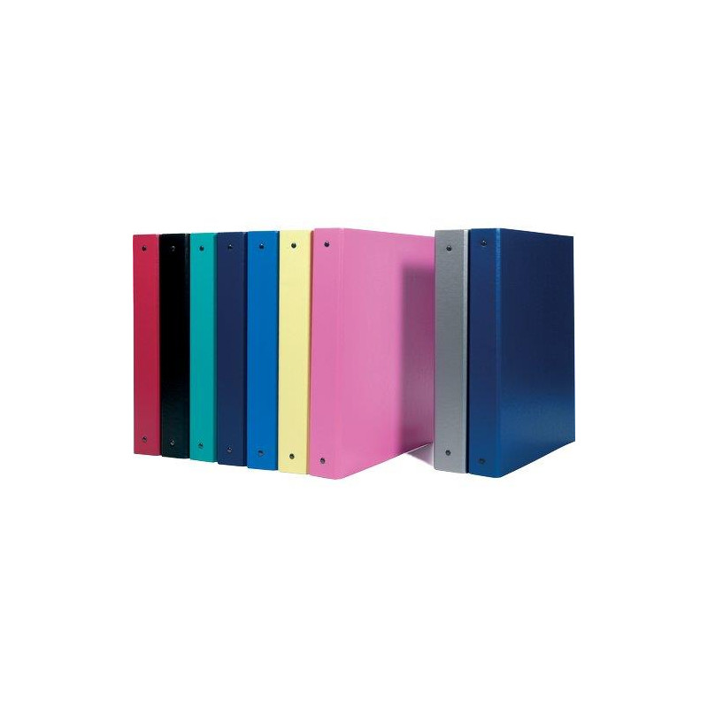 Cartella 2 anelli Europa colore blu