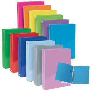 Cartella 4 anelli A4 d.30 in ppl vari colori
