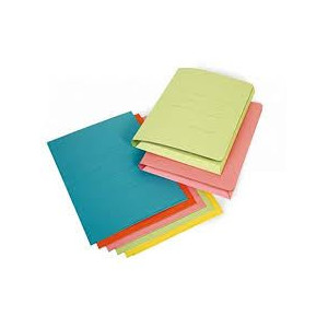 Cartelle 3 lembi gialle Rubino con stampa  50pz 150gr 25x33,5