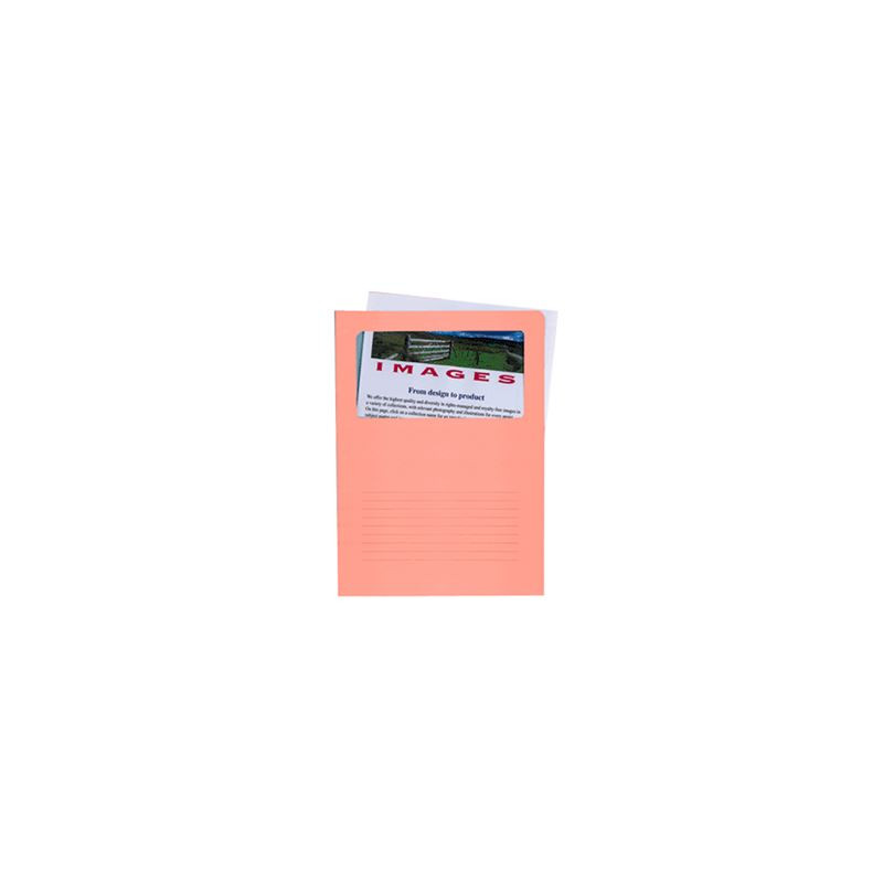 Cartelle con finestra sintex rosa 50pz