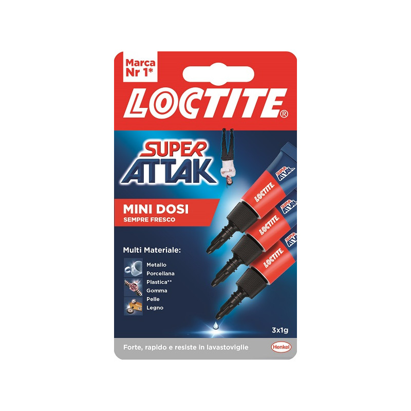 Colla Attak Universal - Original 1gr x 3pz