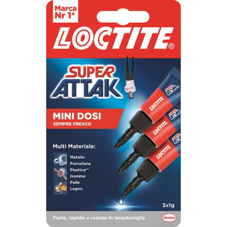 Colla Attak Universal - Original 1gr x 3pz