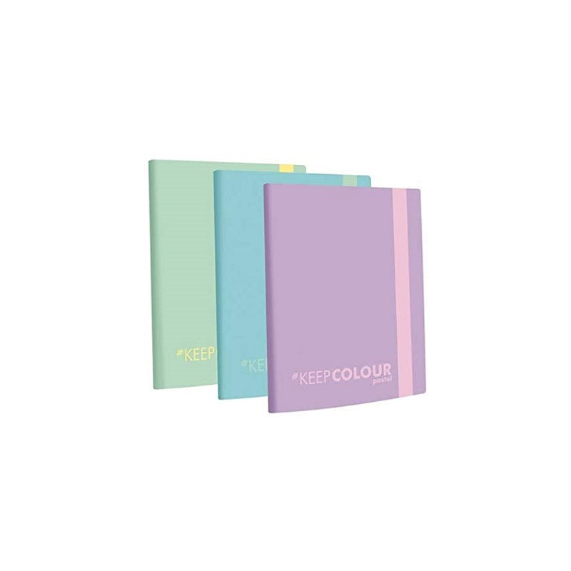 Portalistino A4 30fg PPL Orna colore pastello