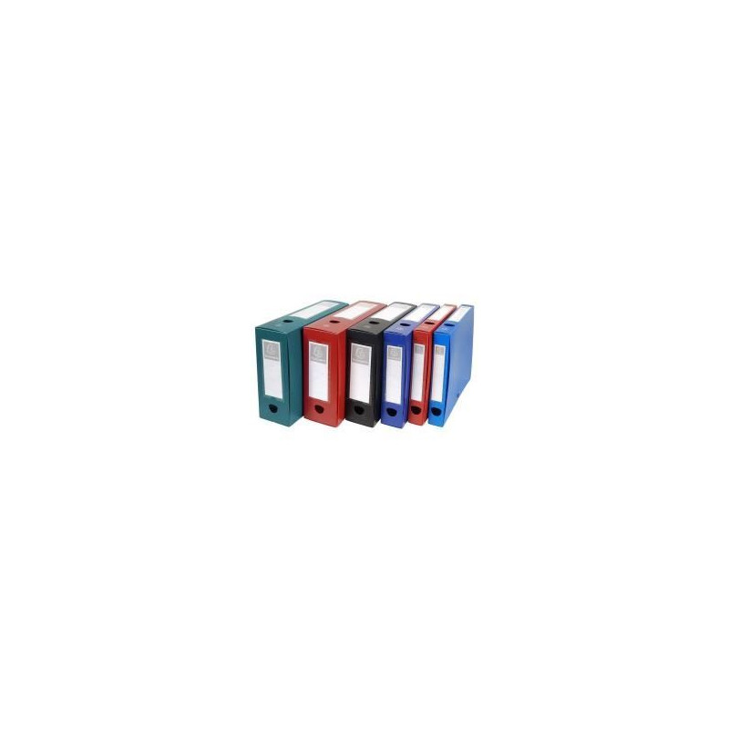 Scatola progetti in plastica Exacompta d.8 blu
