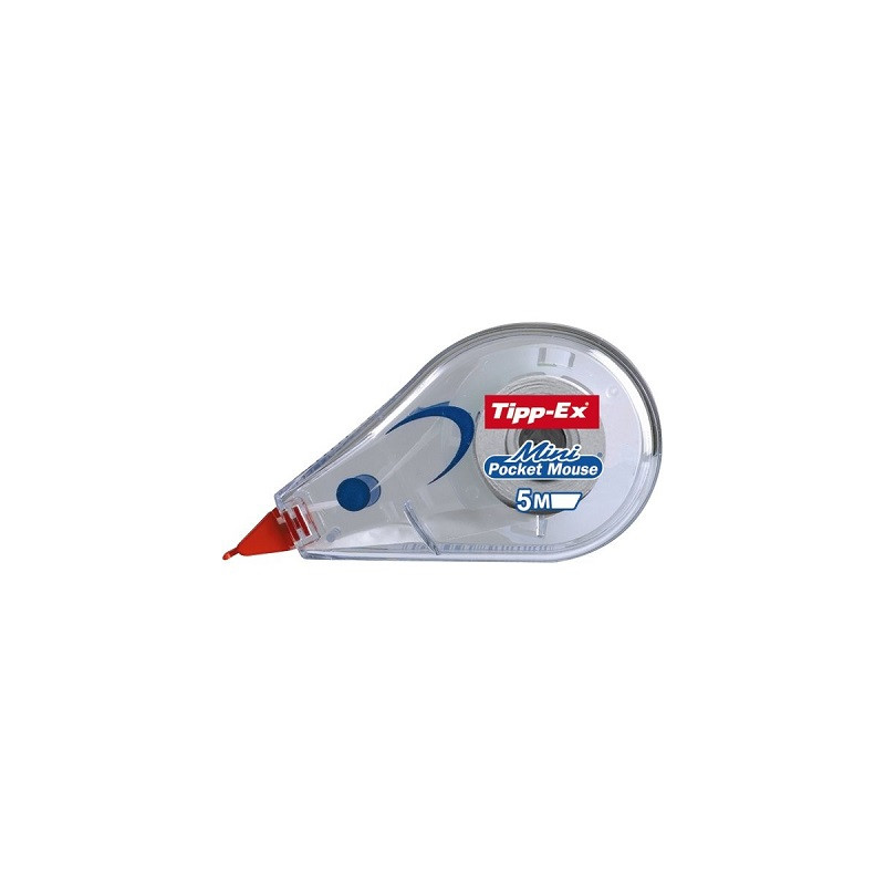Correttore a nastro BIC Tipp-ex- mini pocket mouse 6mt x 5mm