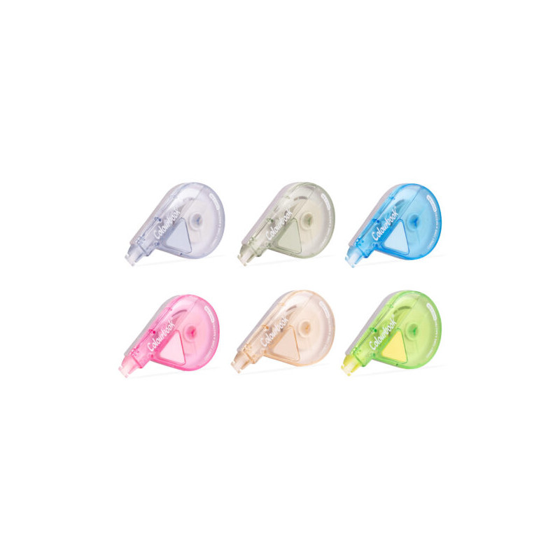 Correttore a nastro colourbook 5mmx8mt