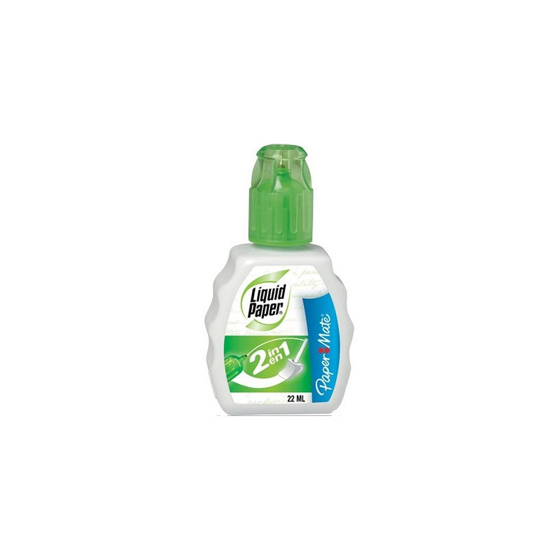 Correttore a pennello 2 in 1 PAPER MATE 22ml