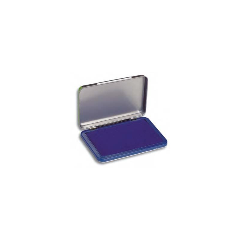 Cuscinetto per timbri 12x8 cm.medio blu