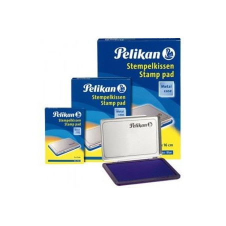 Cuscinetto per timbri 5x7 pelikan blu