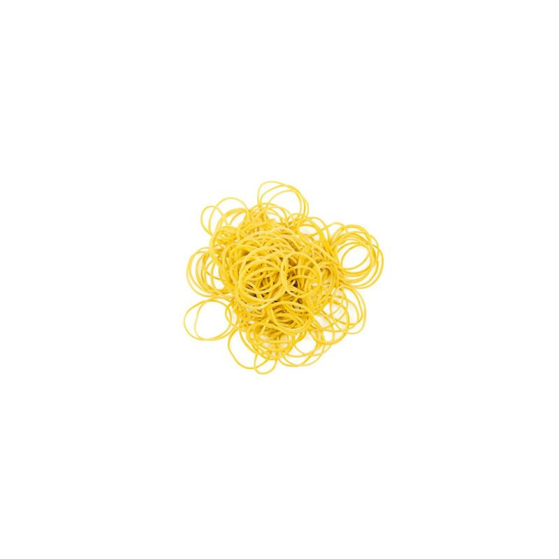 Elastici in gomma gialli d.25 1 kg