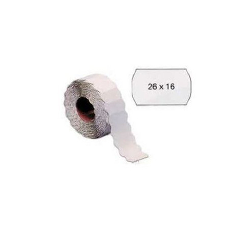 Etichette per prezzatrici 26x16 rett. bianco