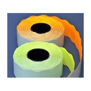 Etichette per prezzatrici 29x19 rett. fluo