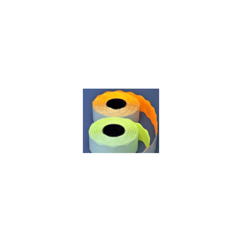 Etichette per prezzatrici 29x19 rett. fluo
