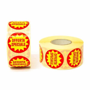Etichette per prezzatrici d.40 OFFERTA SPECIALE 6pz