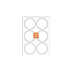 Etichette su A4 D.85 100fg
