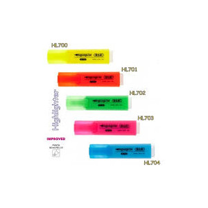 Evidenziatore celeste tratto 1-5mm asciugatura rapida,casa-scuola e ufficio
