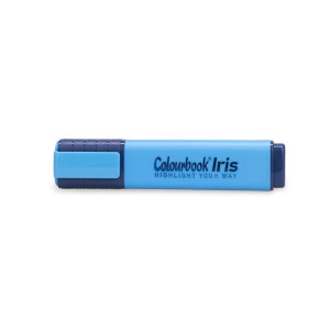 Evidenziatore colourbook azzurro fluo