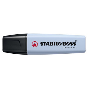 Evidenziatore Stabilo Boss azzurro pastello