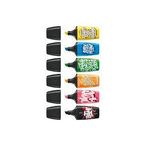Evidenziatore Stabilo Boss mini special edition 6pz