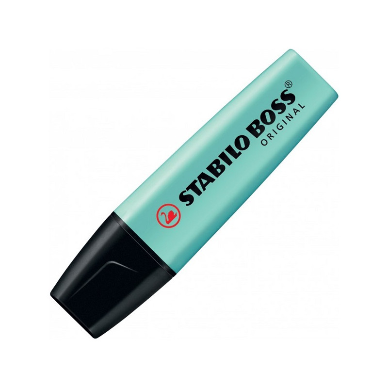 Evidenziatore Stabilo Boss turchese pastello
