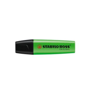 Evidenziatore Stabilo Boss verde